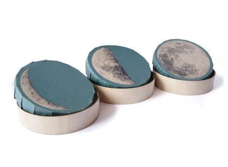 Moon Phase Cheese Packaging