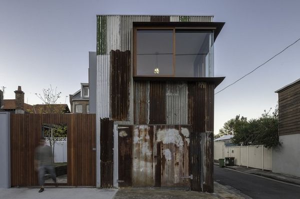 Eclectic Tin Shed Homes