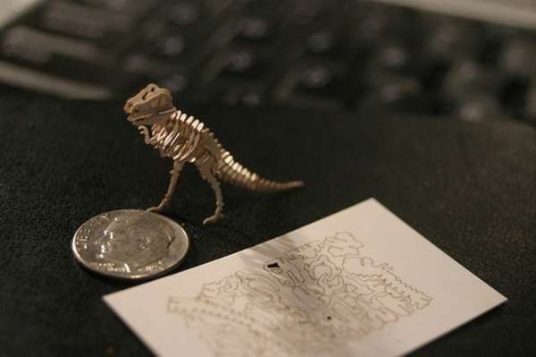 Miniature Dinosaur Models