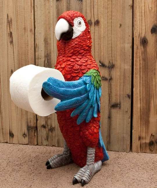 Parrot Toilet Paper Holders