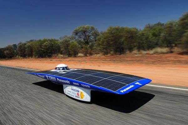 Solar-Powered Race Cars