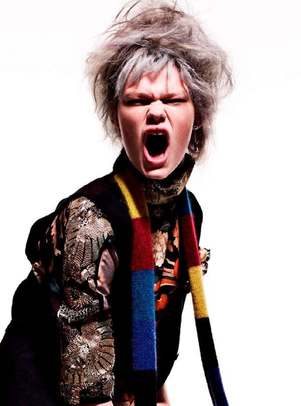 Aggressive Fashion Editorials