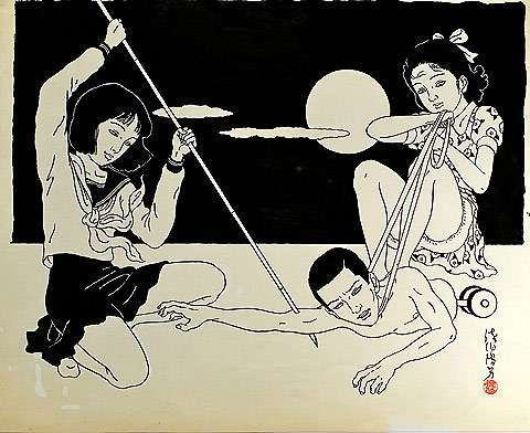 Macabre Asian Art