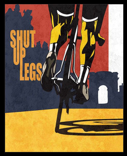 Motivational Cyclist Posters