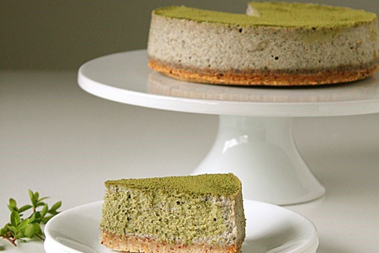 Black Sesame Cheesecakes