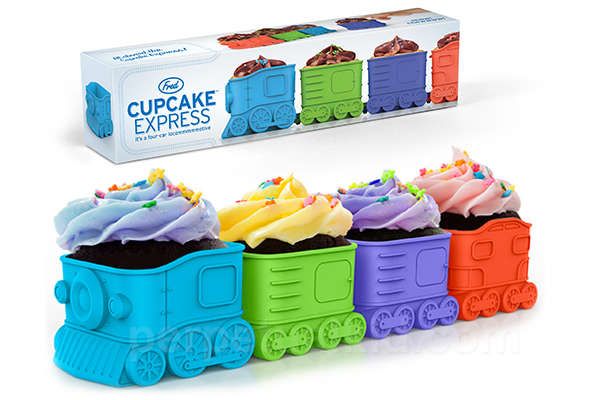 Train-Inspired Cupcake Trays