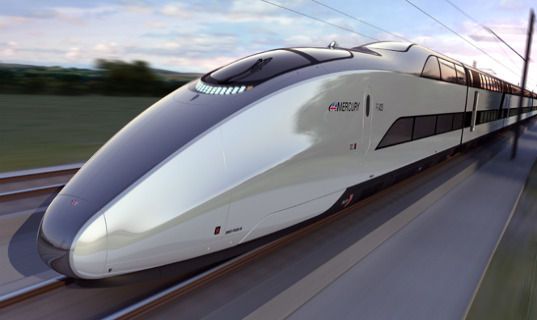 LEGO TGV construction details of custom high speed train model 