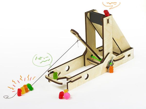 Catapulting Wooden Toys