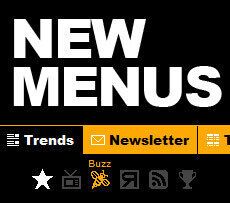 Trend Hunter 'Face Lifts' Menus & Adds Top 20 Scroller