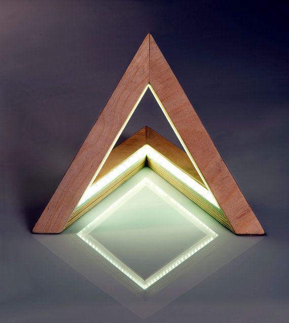 Prismatic Triangle Lamps