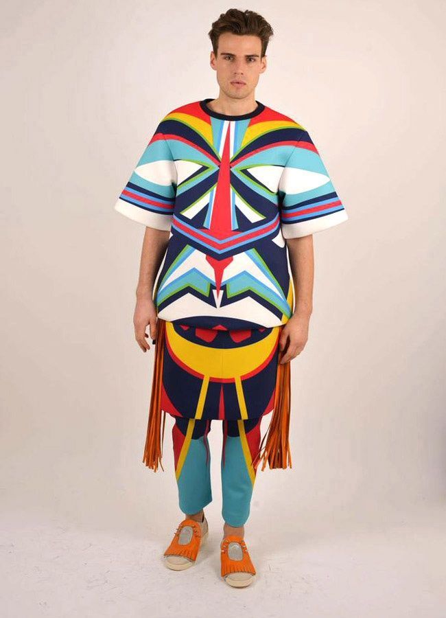 Technicolored Tribal Fashion