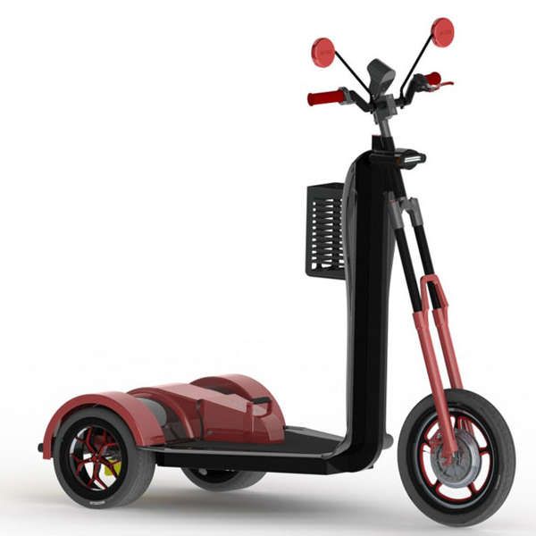 Italian City Car-Inspired Scooters