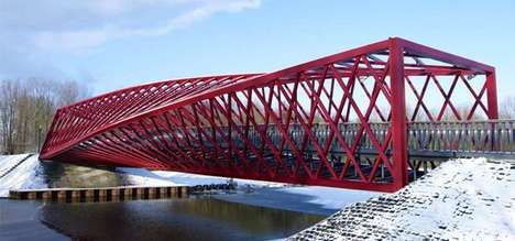 Red Winding Walkways