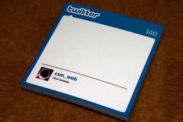 Tweet-Worthy Notepads