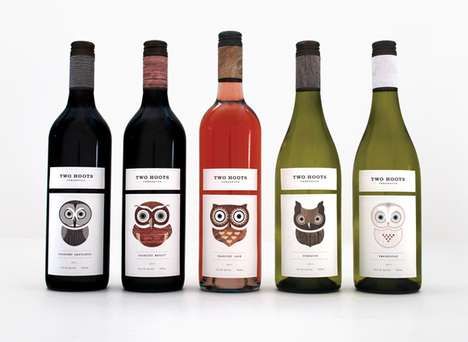 Emotive Owl Wine Bottles