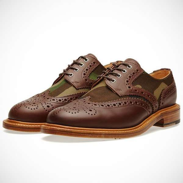 Classic Army-Inspired Brogues