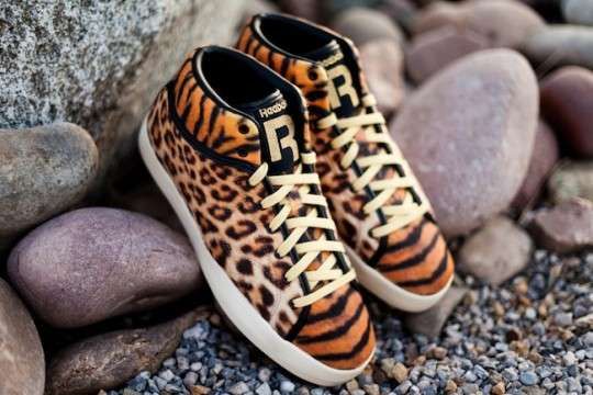 Boldly Printed Rapper Kicks