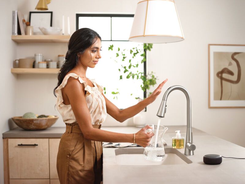Touchless Kitchen Faucets U By Moen