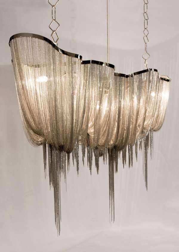 Jellyfish Tentacle Chandeliers