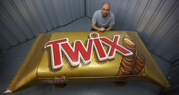 Candy Bar-Themed Coffins