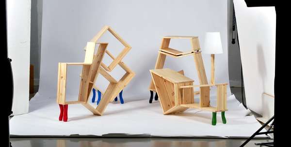 Flat Pack Furniture Art