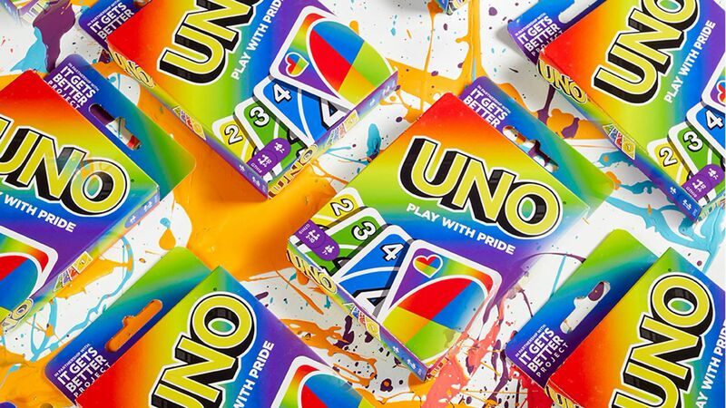 UNO Card Game Play With Pride with It Gets Better Project