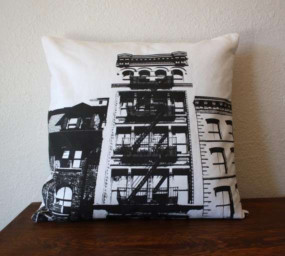 Cityscape Silhouette Cushions