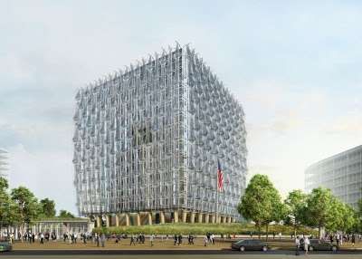 Glass Cube Eco Embassies