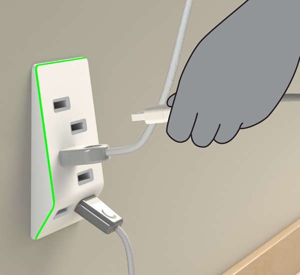 Clever Gadget Charging Outlets