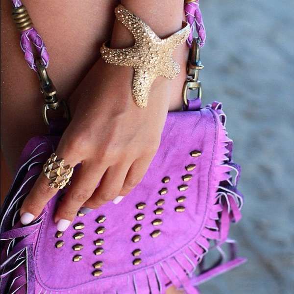 Vibrant Tassel Purses