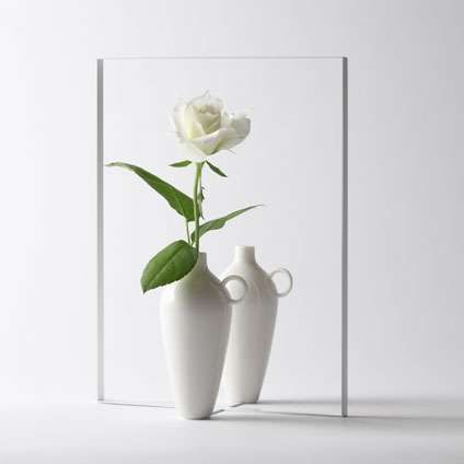 Mirrored Flower Holders