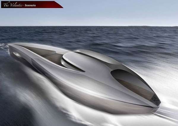 Bullet Train Yacht Concepts