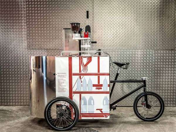 Pedal Powered Cart Serves Up Coffee and Innovation