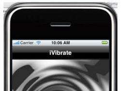 Vibrating iPhone Apps