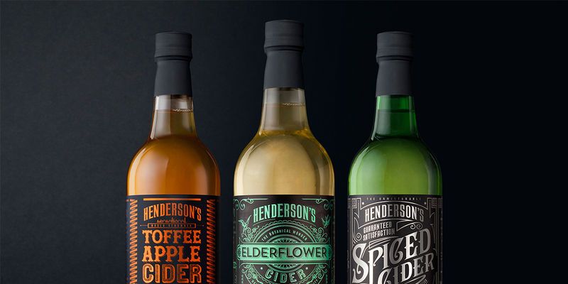 Victorian-Labeled Ciders