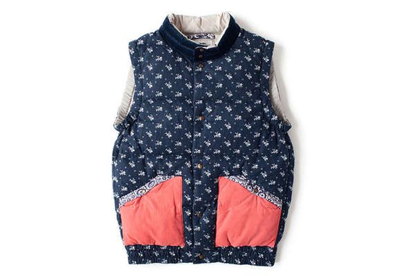 Salmon Pocket Insulated Vests