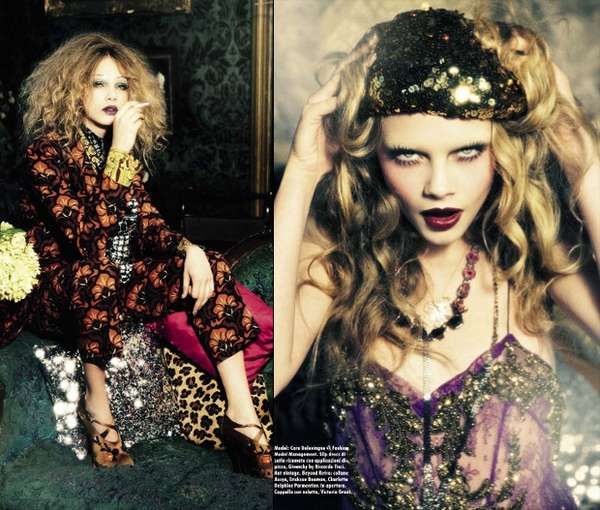 Glamorously Eccentric Editorials