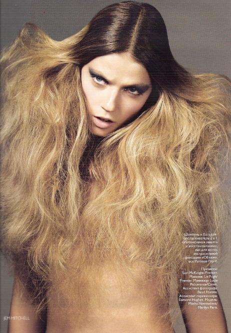 Hair Gone Wild Editorials