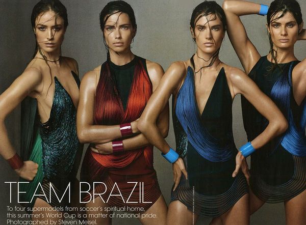 Sweaty Supermodel Editorials