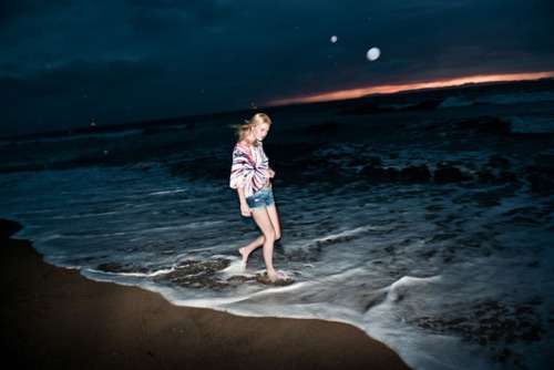 Dark Beach Photoshoots