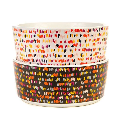 Vibrant Colorful Canine Bowls