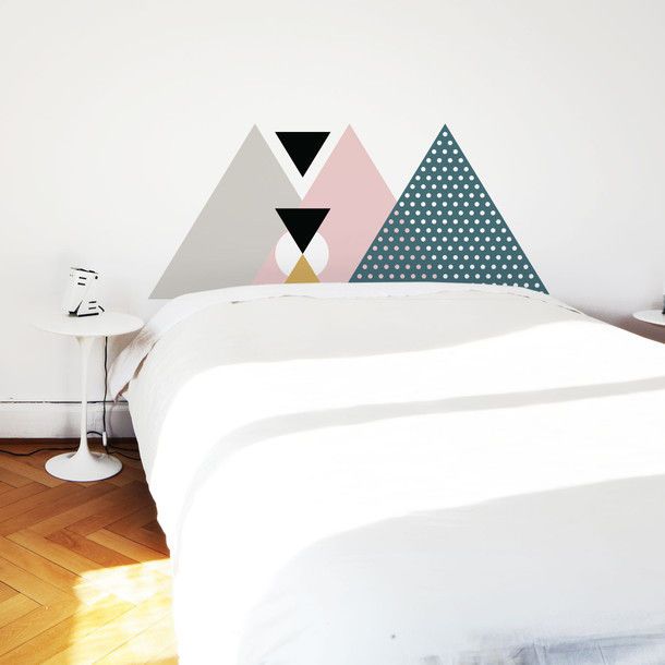 Geometric Bedroom Decals