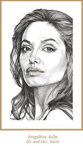 Dotted Celebrity Portraiture