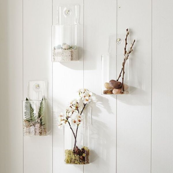 Beautiful Wall-Mounted Vases