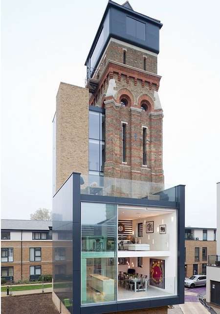 Converted Water Tower Mansions