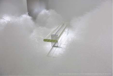 Plastic Cloud-Like Installations