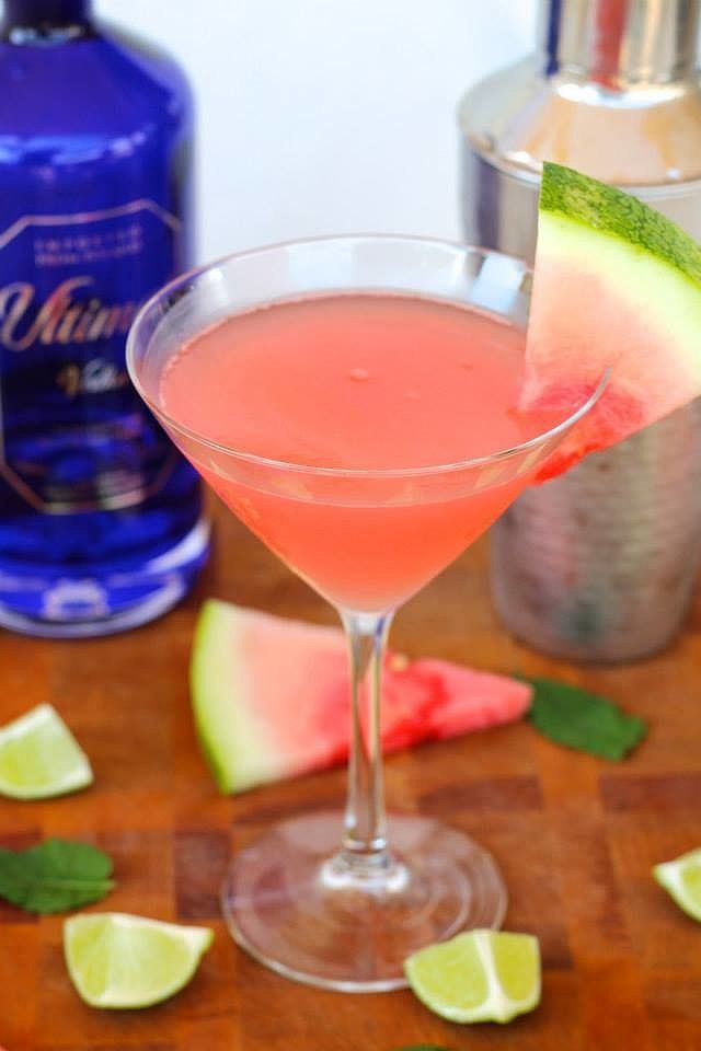 Watermelon Martinis