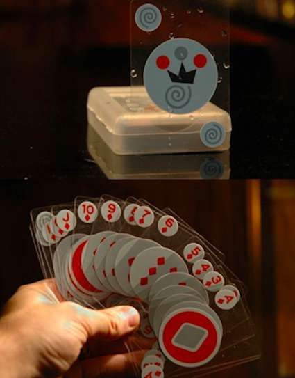 Transparent Waterproof Cards