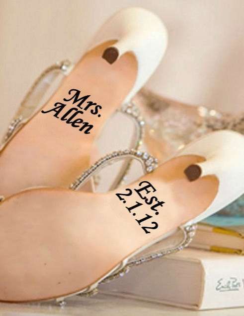 Matrimonial Sole Embellishments