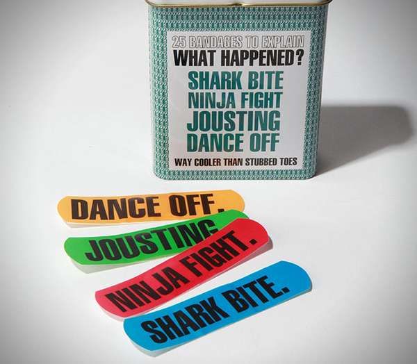 Self-Explanatory Band-Aids